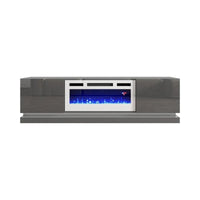 Meuble TV avec cheminée électrique Shu WH-EF 71
