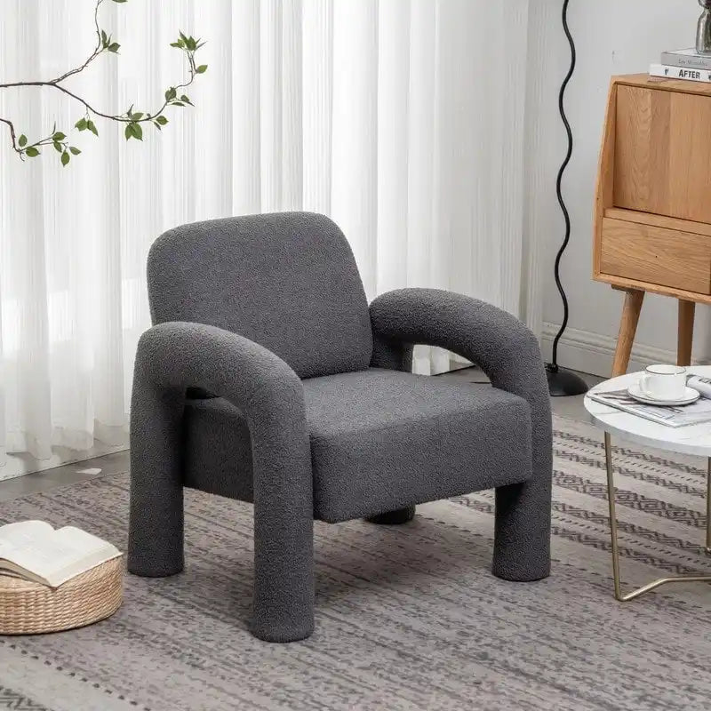 Fauteuil d'appoint rembourré au design moderne et unique SEYNAR pour salon