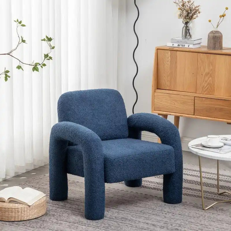 Fauteuil d'appoint rembourré au design moderne et unique SEYNAR pour salon