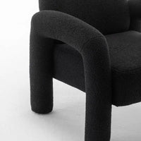 Fauteuil d'appoint rembourré au design moderne et unique SEYNAR pour salon