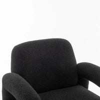 Fauteuil d'appoint rembourré au design moderne et unique SEYNAR pour salon