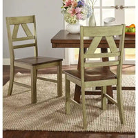 Chaises de salle à manger style rustique Vintner Simple Living (lot de 2)
