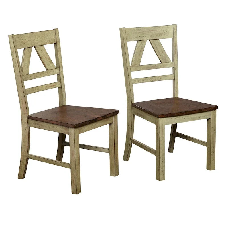 Chaises de salle à manger style rustique Vintner Simple Living (lot de 2)