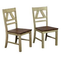 Chaises de salle à manger style rustique Vintner Simple Living (lot de 2)