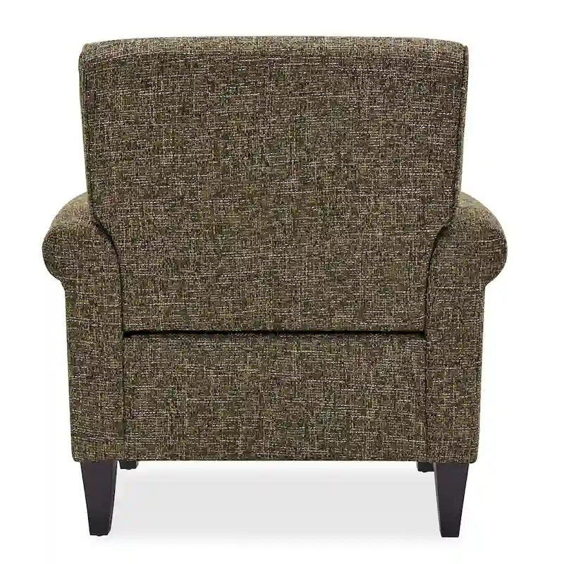 Fauteuil à accoudoirs roulés Herve Copper Grove