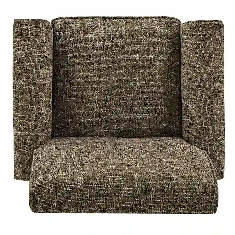 Fauteuil à accoudoirs roulés Herve Copper Grove