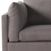 Ensemble de canapé 3 places et fauteuil câlin en tissu Enda Pillow Back de Roundhill Furniture