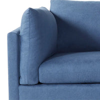 Ensemble de canapé 3 places et fauteuil câlin en tissu Enda Pillow Back de Roundhill Furniture