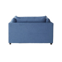 Ensemble de canapé 3 places et fauteuil câlin en tissu Enda Pillow Back de Roundhill Furniture