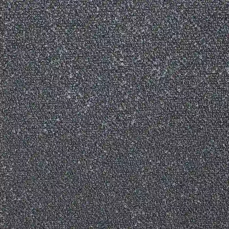 Fauteuil capitonné large en bouclé KINWELL 24 (lot de 2)