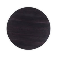 Table basse ronde moderne en bois d'acacia massif Aurelle Home