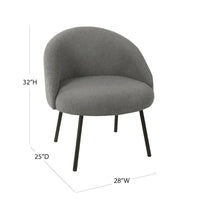 Fauteuil d'appoint moderne HomePop