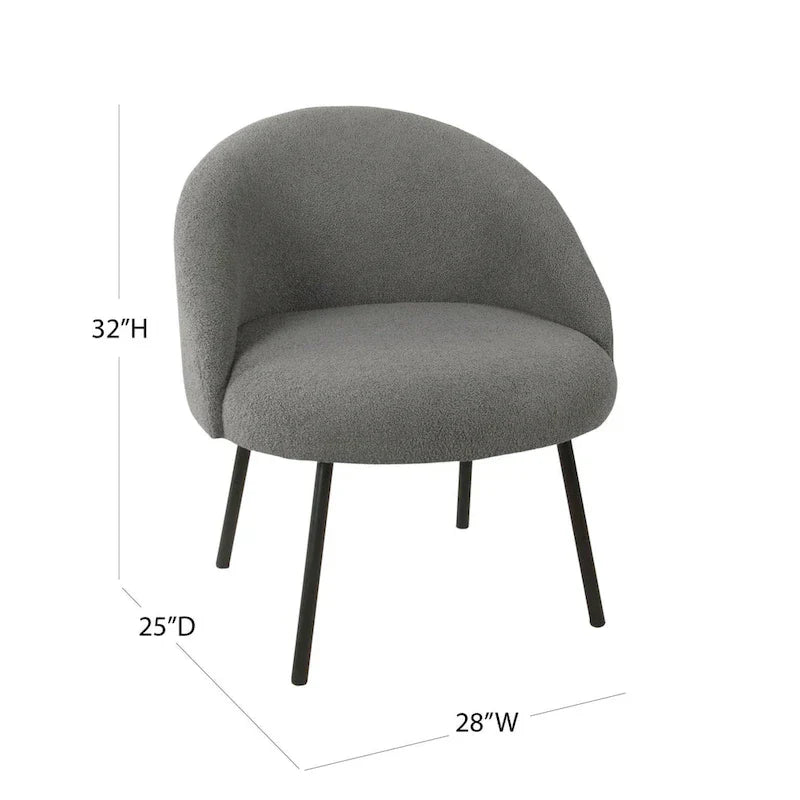 Fauteuil d'appoint moderne HomePop