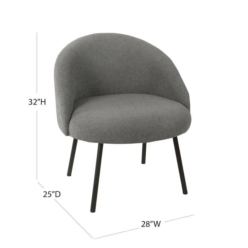 Fauteuil d'appoint moderne HomePop