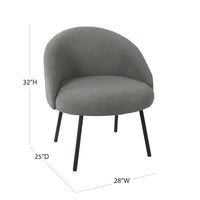 Fauteuil d'appoint moderne HomePop
