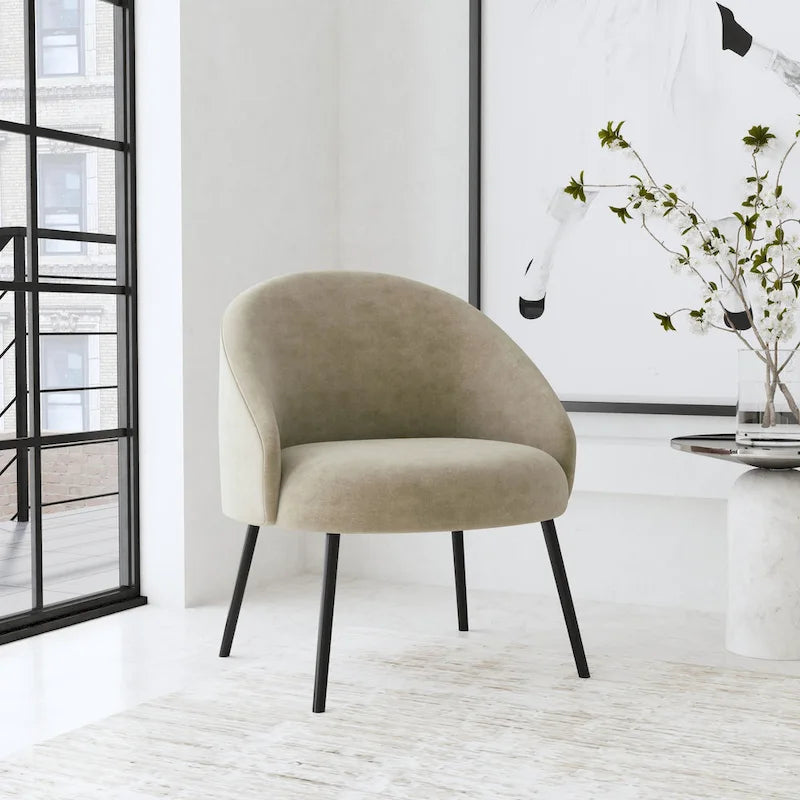 Fauteuil d'appoint moderne HomePop