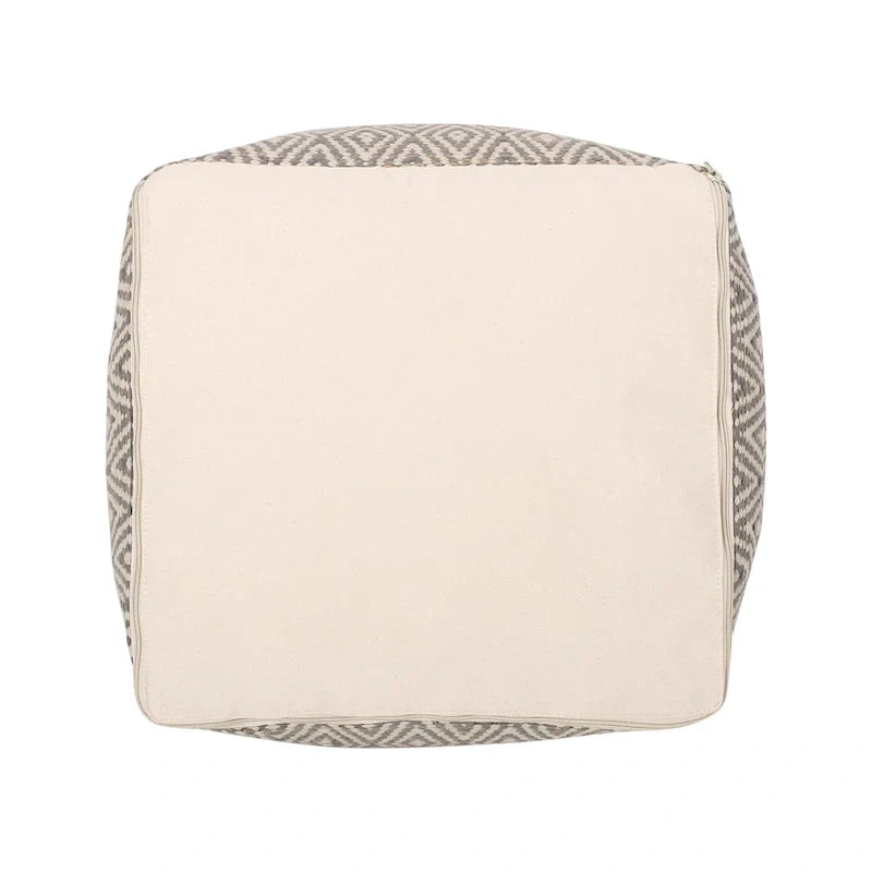 Poufs en coton faits à la main Boven par Christopher Knight Home