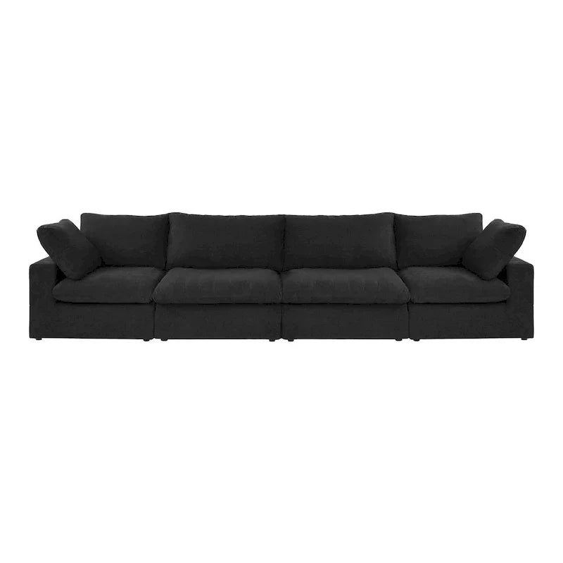Canapé sectionnel modulable convertible moderne pour salon
