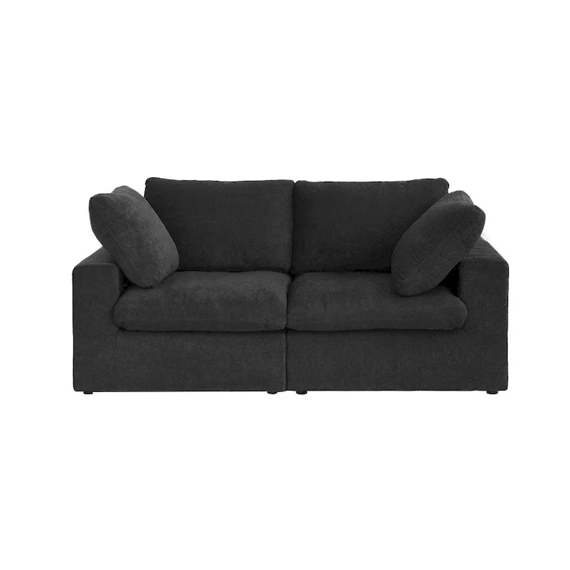 Canapé sectionnel modulable convertible moderne pour salon