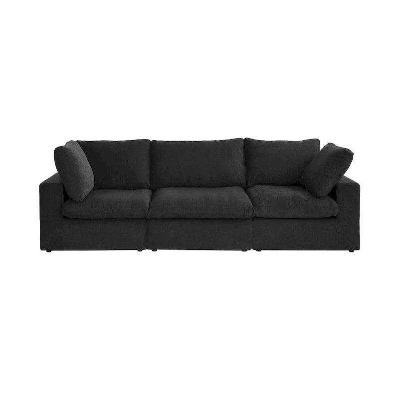 Canapé sectionnel modulable convertible moderne pour salon