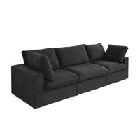 Canapé sectionnel modulable convertible moderne pour salon