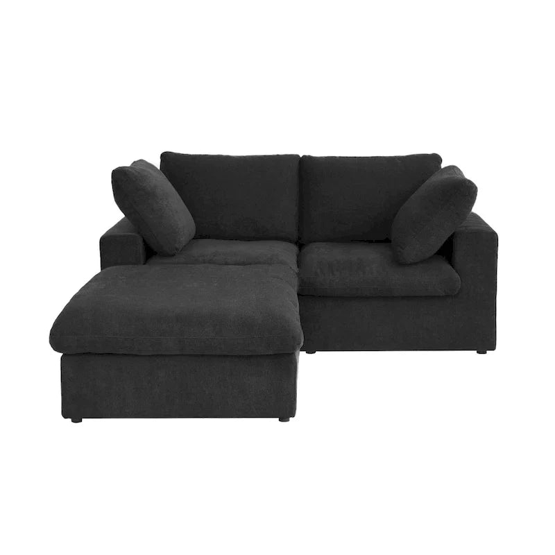 Canapé sectionnel modulable convertible moderne pour salon