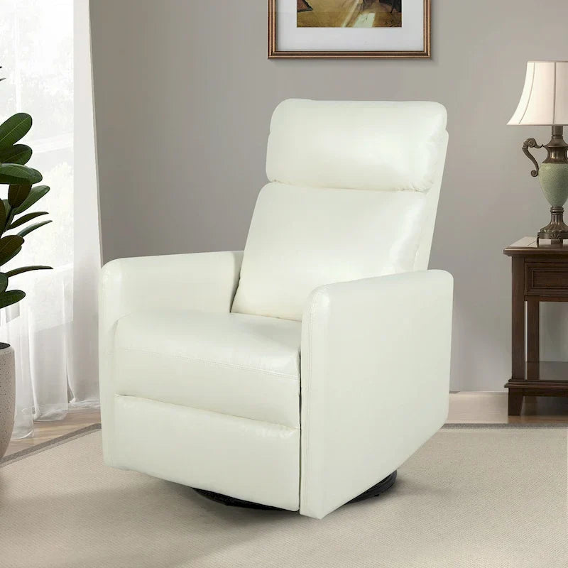 Lyle Fauteuil inclinable pivotant manuel avec base métallique