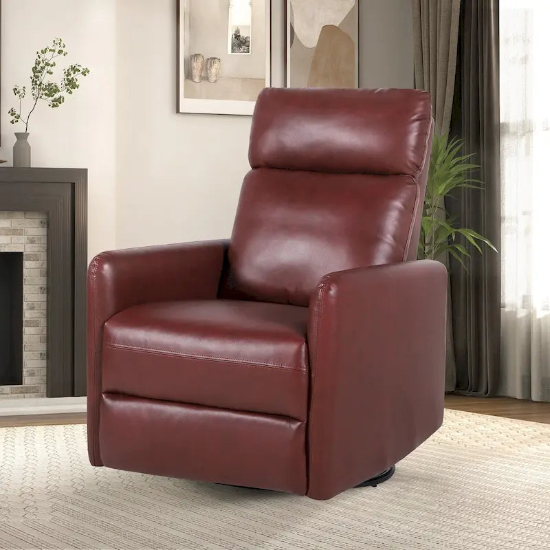 Lyle Fauteuil inclinable pivotant manuel avec base métallique