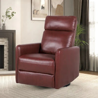 Lyle Fauteuil inclinable pivotant manuel avec base métallique