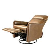 Lyle Fauteuil inclinable pivotant manuel avec base métallique