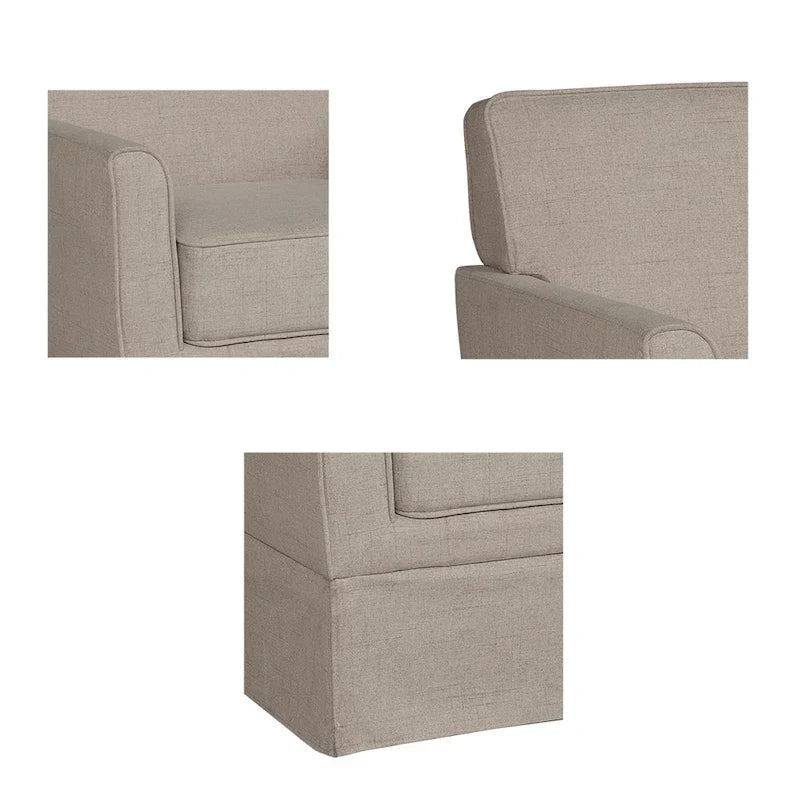 Fauteuil d'appoint déhoussable 510 Design Paula - 30 po L x 30,5 po P x 33 po H