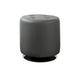 Pouf rond en similicuir