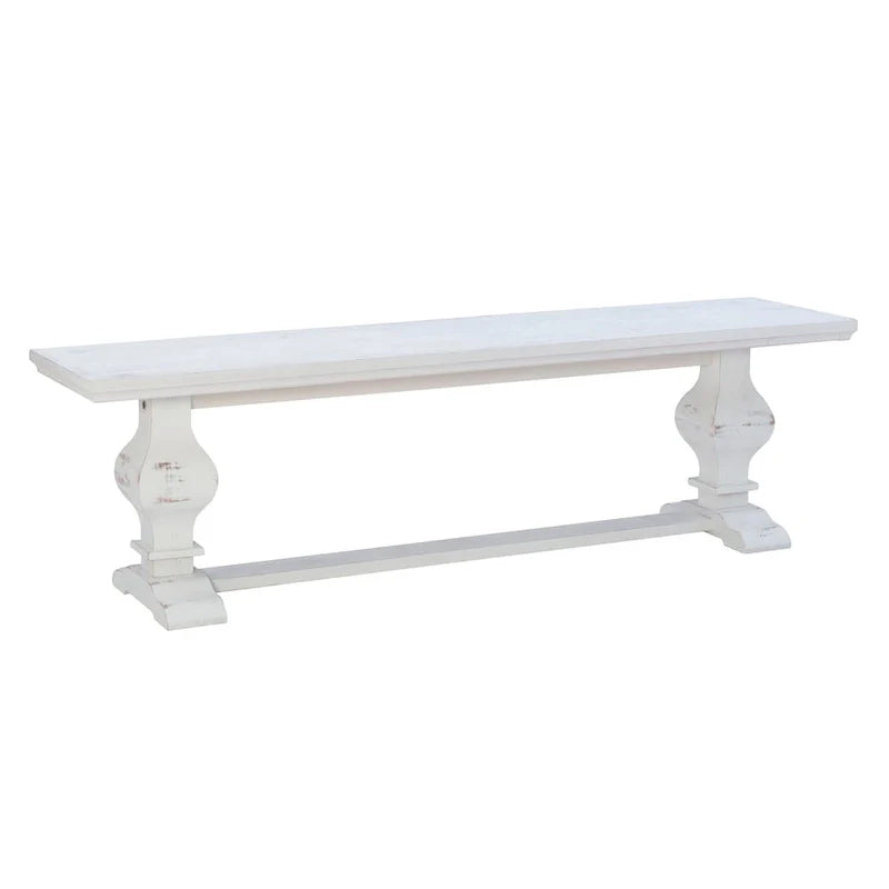Banc de salle à manger Quinlan en bois massif
