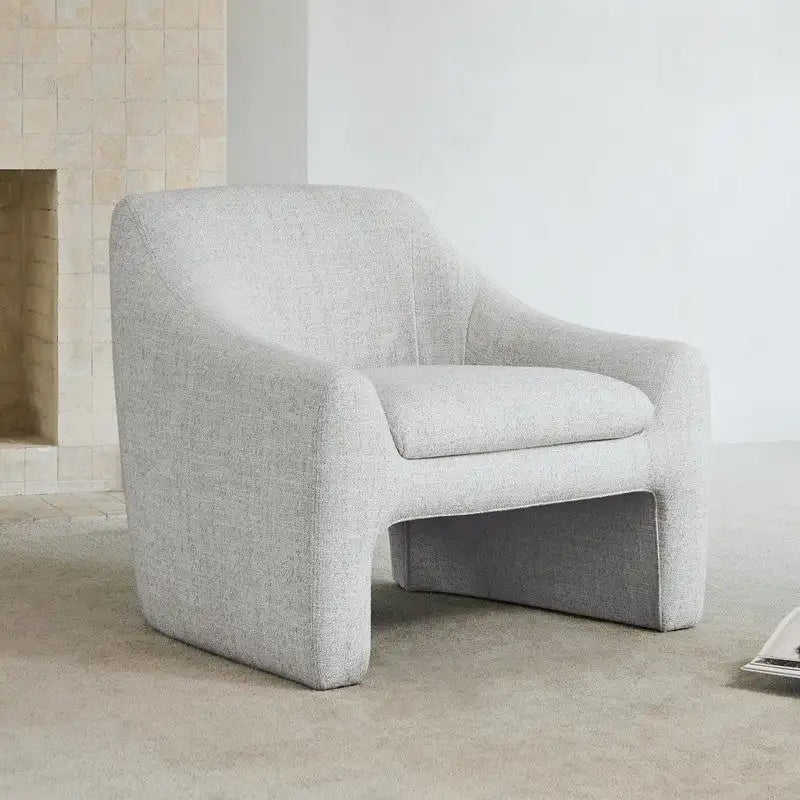 Fauteuil d'appoint surdimensionné Tracy Modern