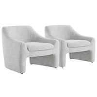 Fauteuil d'appoint surdimensionné Tracy Modern