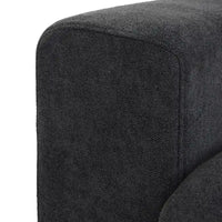Canapé Sectionnel 3 Pièces Contemporain Moelleux Commix 120 pouces avec Coussins Garnis de Plumes