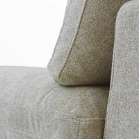 Canapé Sectionnel 3 Pièces Contemporain Moelleux Commix 120 pouces avec Coussins Garnis de Plumes