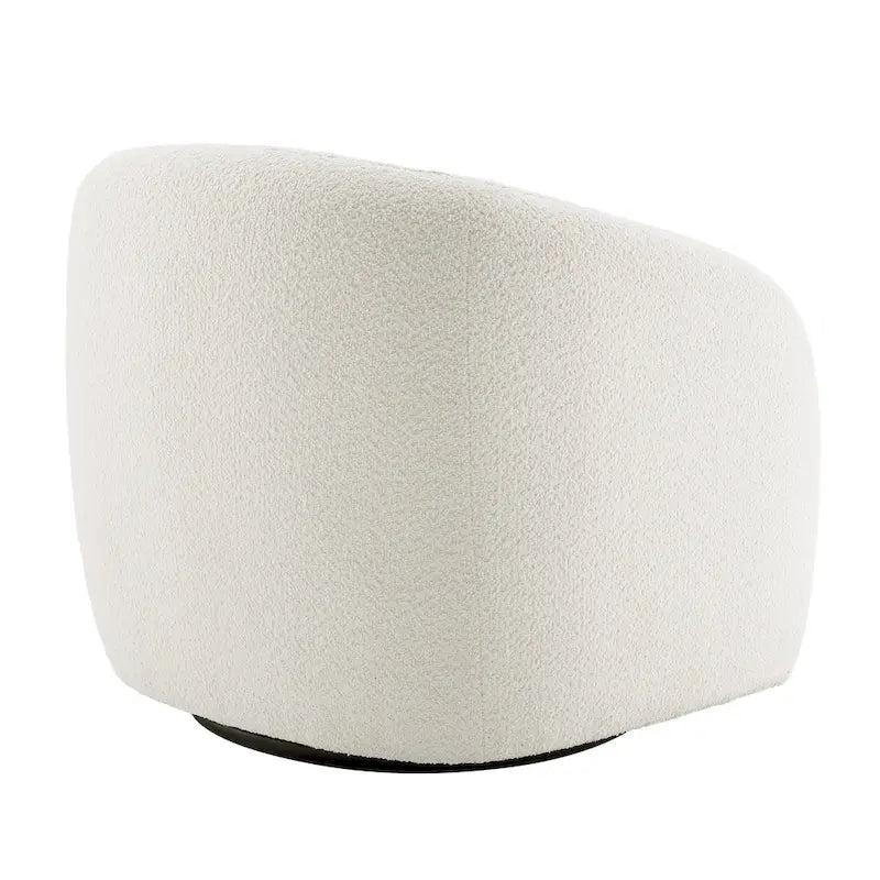 Kiptin - Fauteuil d'appoint tonneau pivotant à 360 degrés 31,7 pouces de large (lot de 2)