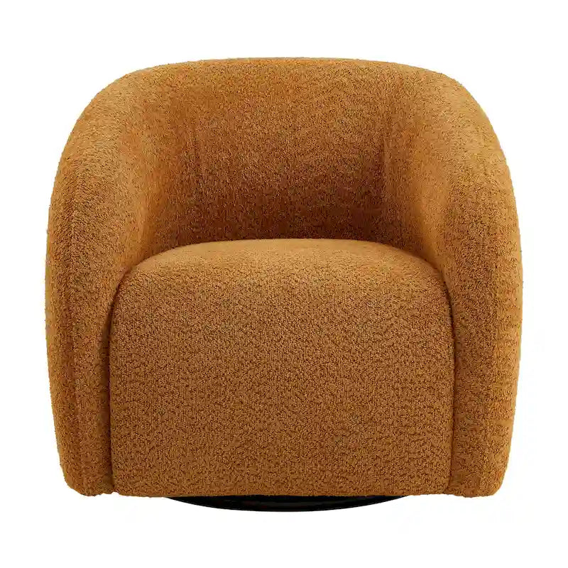 Kiptin - Fauteuil d'appoint tonneau pivotant à 360 degrés 31,7 pouces de large (lot de 2)