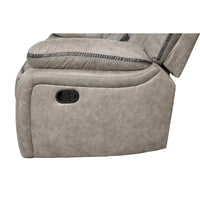 Fauteuil inclinable manuel Elkton de Roundhill Furniture, Châtaigne foncée