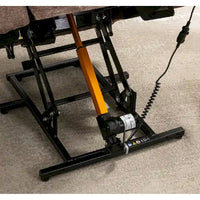 Fauteuil Inclinable à Bascule Surdimensionné Manuel Pivotant 360° pour Salon