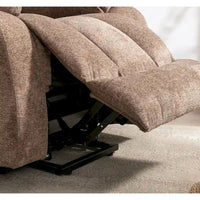 Fauteuil Inclinable à Bascule Surdimensionné Manuel Pivotant 360° pour Salon