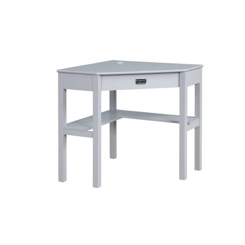 Bureau d'écriture d'angle classique Poppy avec rangement