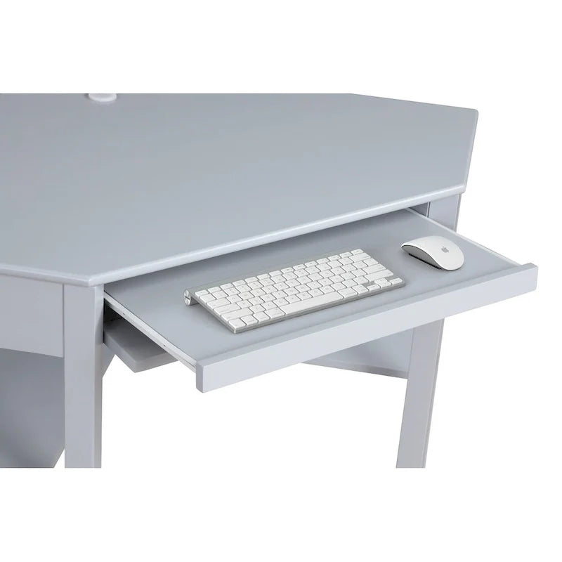 Bureau d'écriture d'angle classique Poppy avec rangement