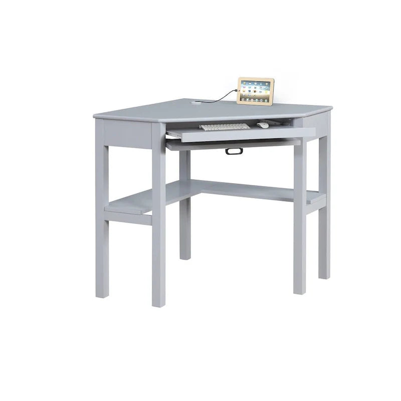 Bureau d'écriture d'angle classique Poppy avec rangement