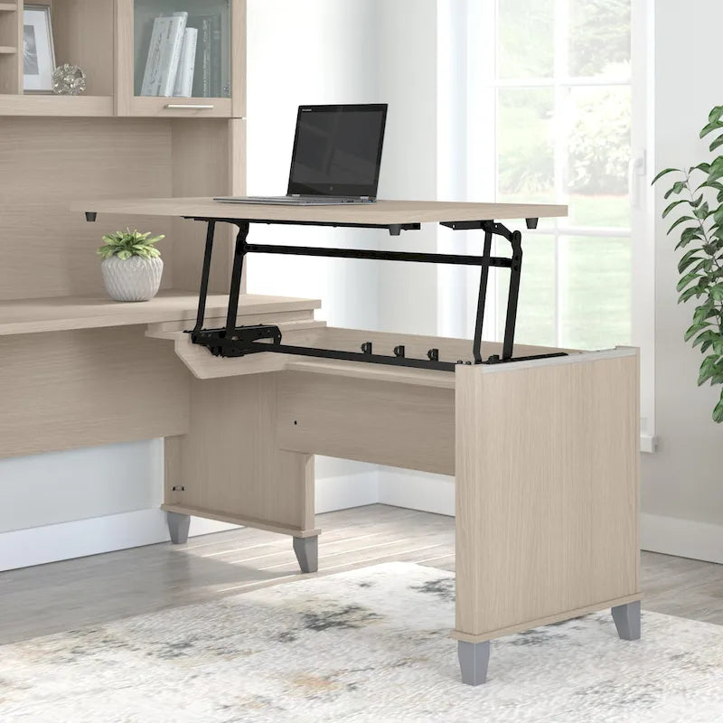Retour de bureau assis-debout 3 positions Bush Furniture Somerset 42 pouces