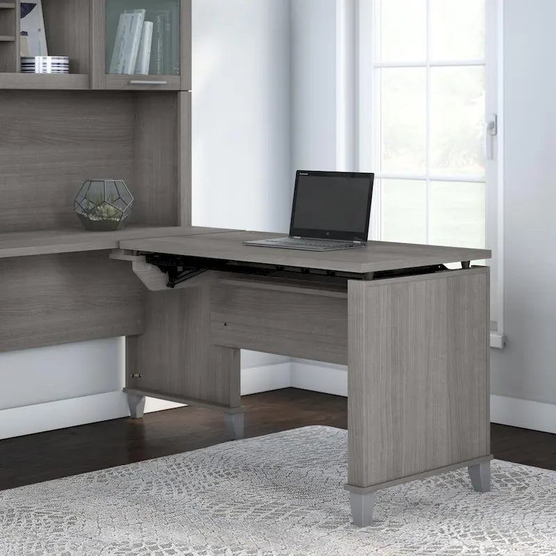 Retour de bureau assis-debout 3 positions Bush Furniture Somerset 42 pouces