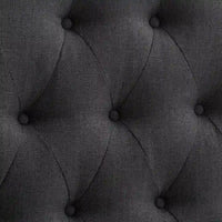 CorLiving Calera Tête de lit à panneau arqué en tissu capitonné diamant - Twin