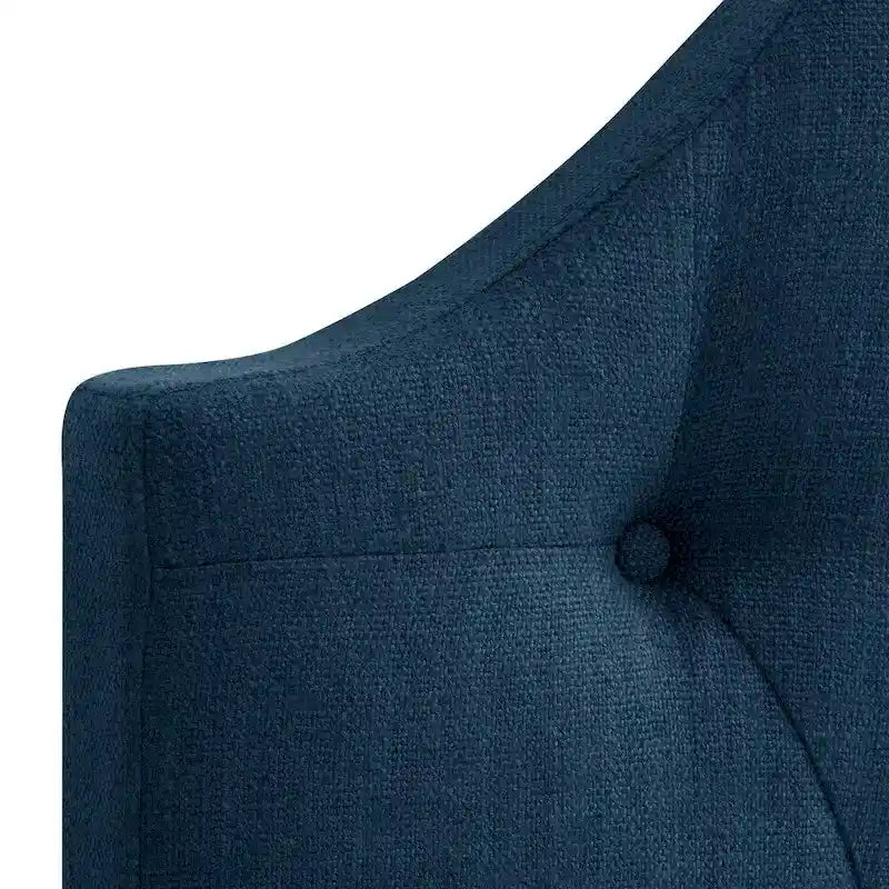 CorLiving Calera Tête de lit à panneau arqué en tissu capitonné diamant - Twin