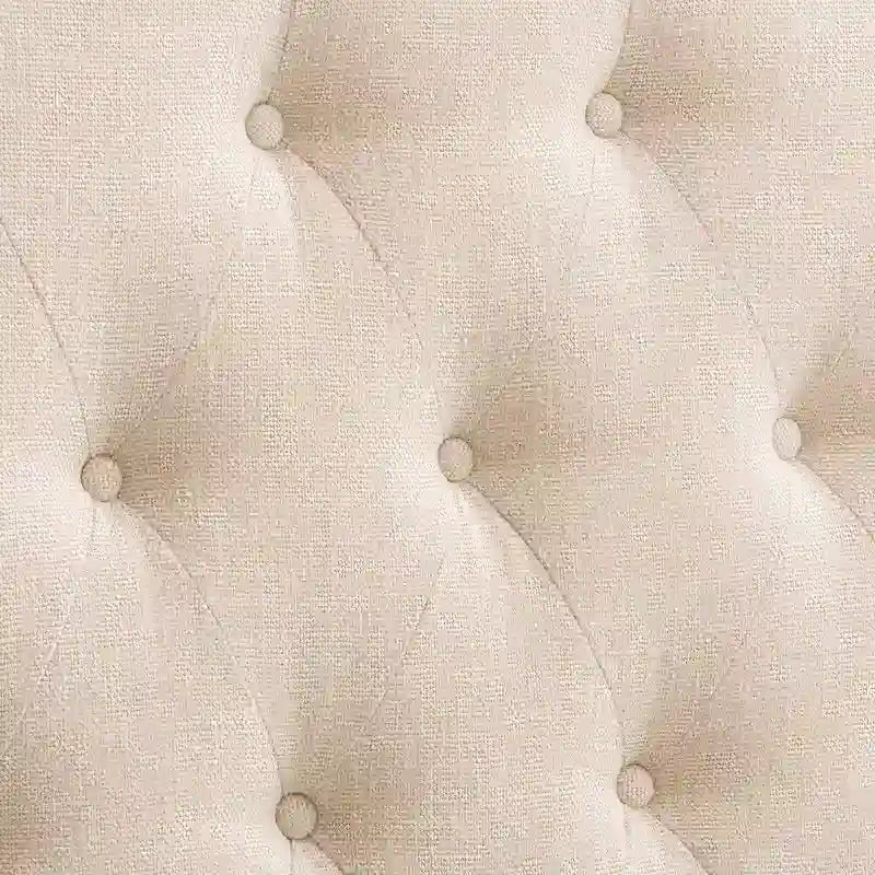 CorLiving Calera Tête de lit à panneau arqué en tissu capitonné diamant - Twin